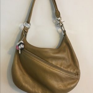 Hobo international gold bag sushi kitty pull